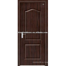 PVC Interior puerta puerta del MDF con el PVC de la hoja (JKD-679) para Interior habitación utilizado